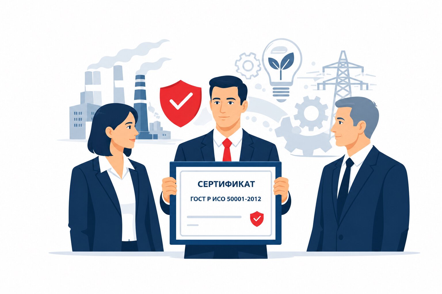 Оформление сертификата ГОСТ Р ИСО 50001-2012 в Ханты-Мансийске и по всему Ханты-Мансийскому автономному округу — Югра