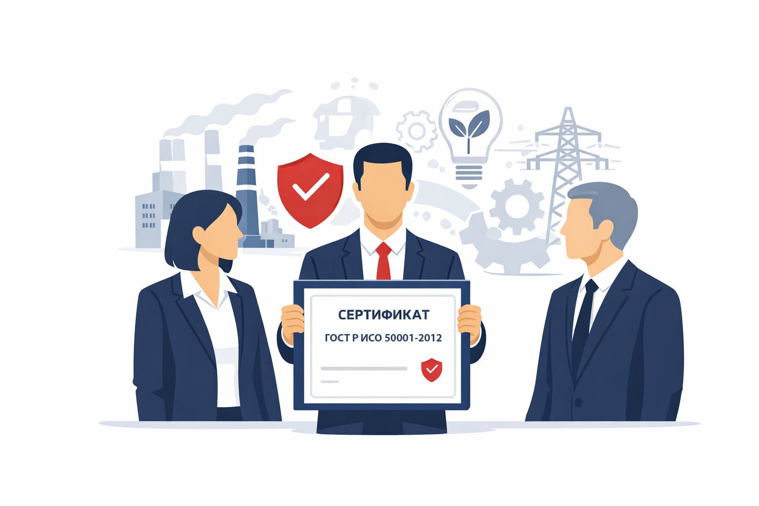 Оформление сертификата ГОСТ Р ИСО 50001-2012 в Ханты-Мансийске и по всему Ханты-Мансийскому автономному округу — Югра