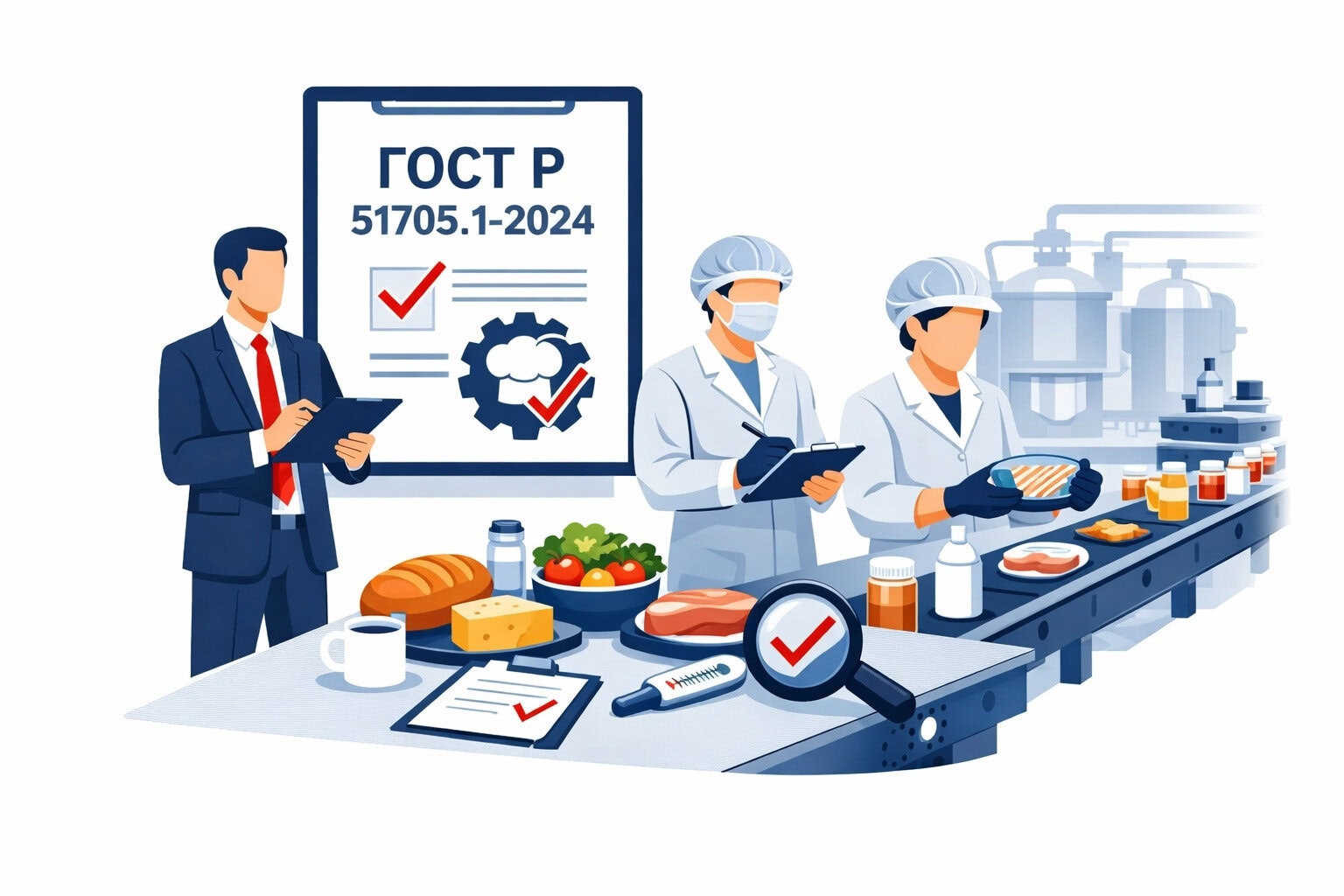 Оформление ГОСТ Р 51705.1 2024 ХАССП в Ханты-Мансийске